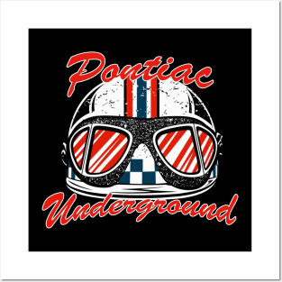 Pontiac Underground Helmet Posters and Art